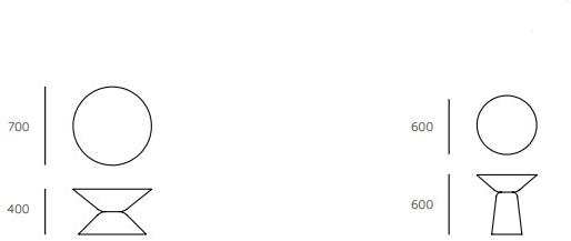 Cimento Круглый журнальный столик из cimento® sun-id-1407042 - Вид №7