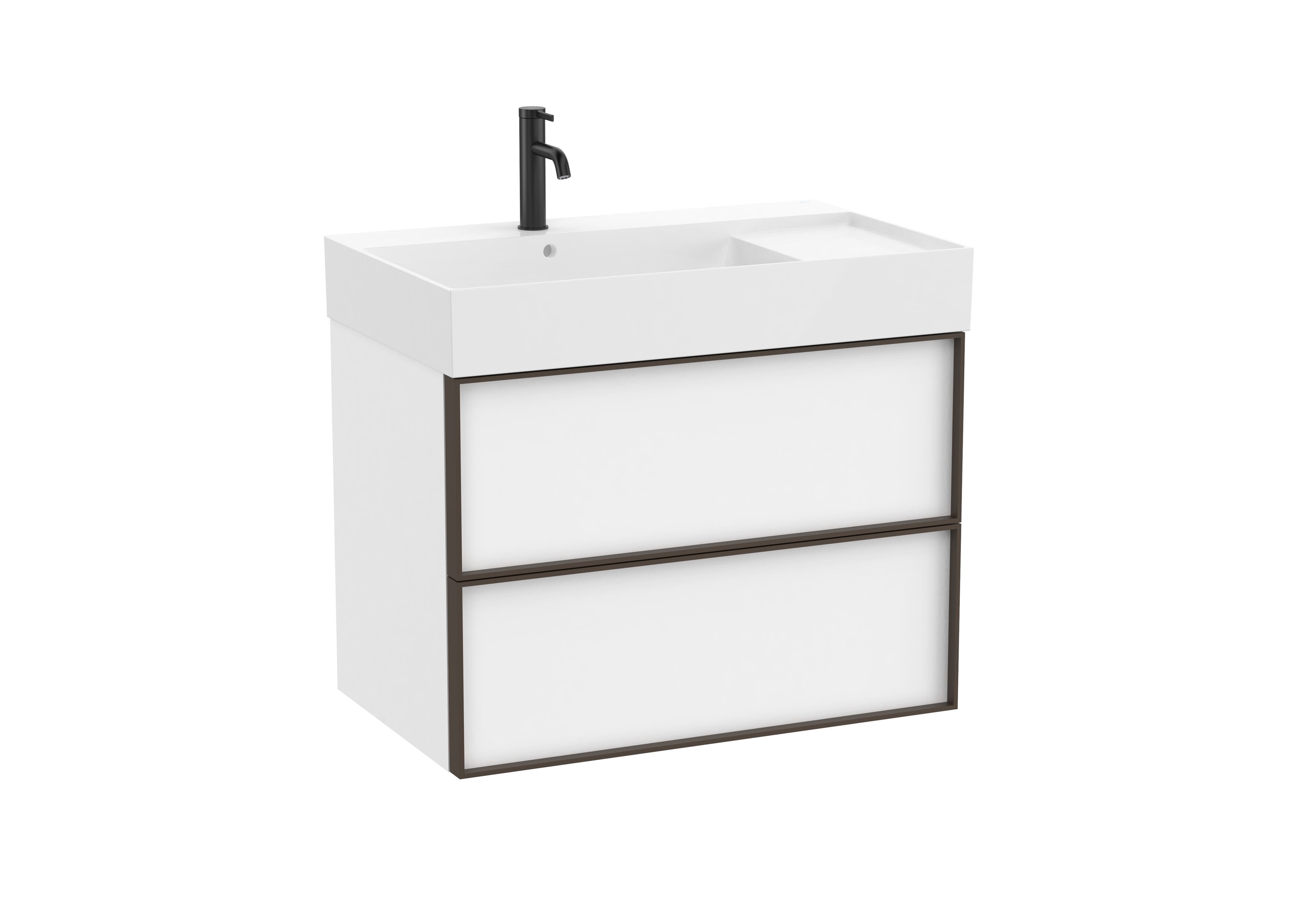 Деревянный подвесной умывальник с ящиками Roca Inspira ARCH-00092698 - Вид №2