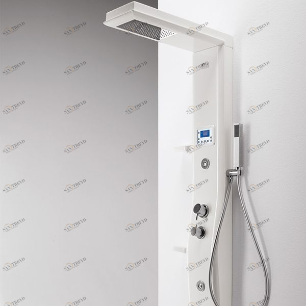 Душевая колонна Etoile White 125 см базовая 4ETA3N0W Gruppo Geromin