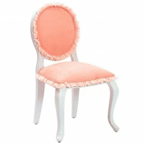 Стул с круглой спинкой лососевый Dream CILEK ROMANTIC 00-3832542 Розовый