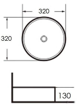 GR-3021 Накладная раковина на столешницу  прямоугольная Grossman  - Вид №2