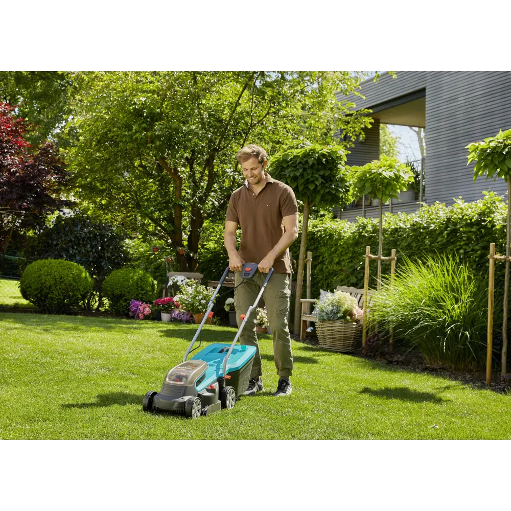 Газонокосилка аккумуляторная Gardena 32/36 P4A 18 В 32 см АКБ и ЗУ не входит в комплект STLM-2121839 - Вид №9