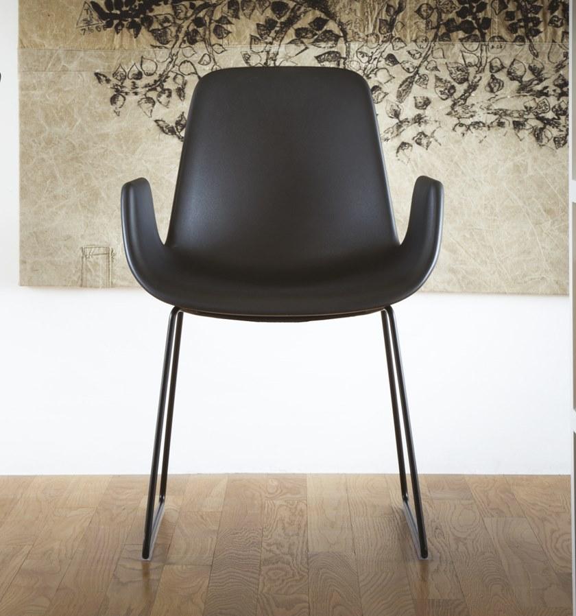 Tonon Стул с основанием из цельного пенополиуретана с подлокотниками Step 904.61 - Вид №4