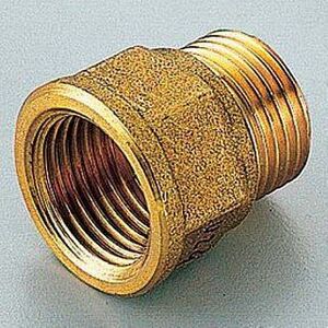 Переходник НВ  3/8"x1/2" латунь TIEMME