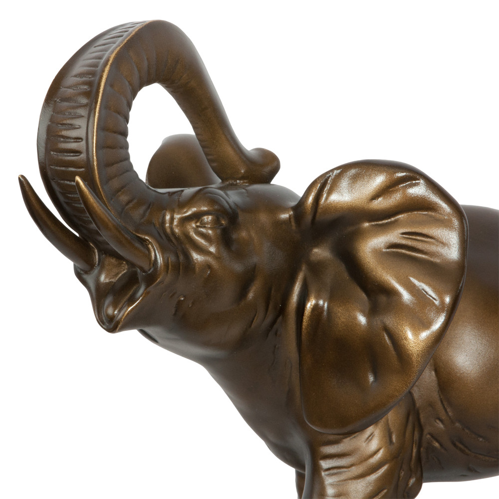 22117 Статуэтка Слон Большой Бронза BOGACHO 4627138220306 - Вид №7