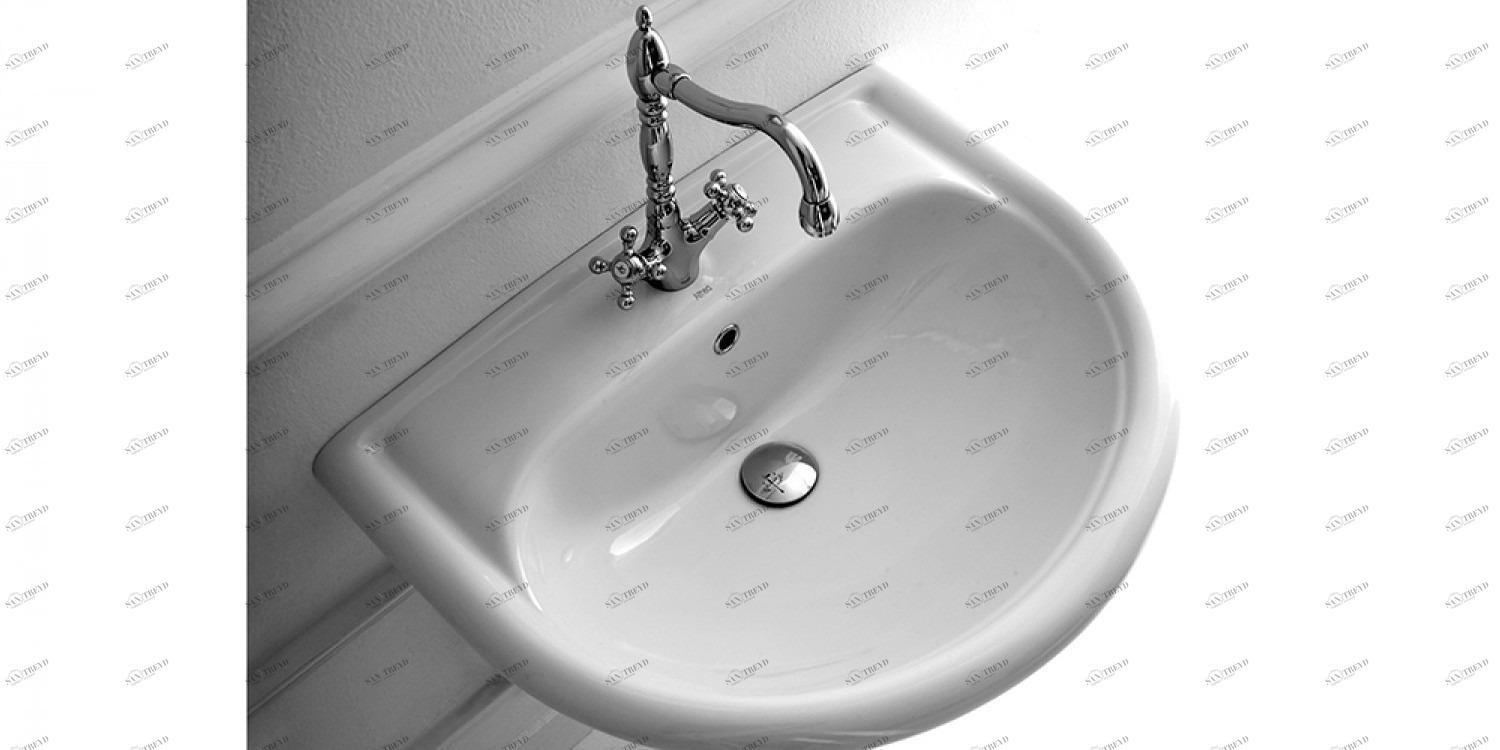 26021 Подвесная раковина настенная овальная Althea Ceramica 