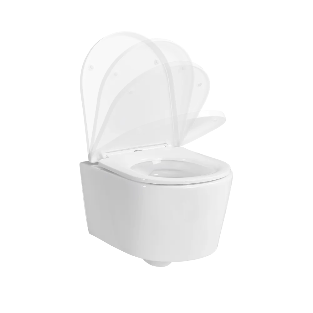 Подвесной унитаз SENSEA Neo с безободковой чашей и микролифтом 83614394 STLM-0042799 - Вид №8