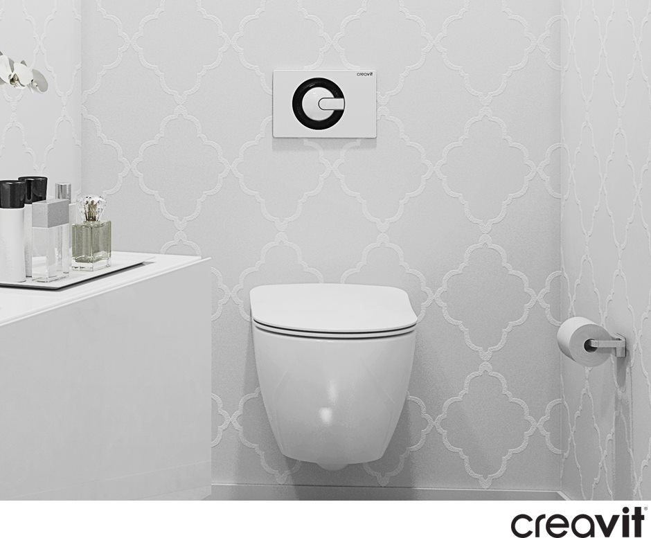 FE322-11CB00E-0000 FREE Унитаз подвесной безободковый Creavit Free - Вид №3