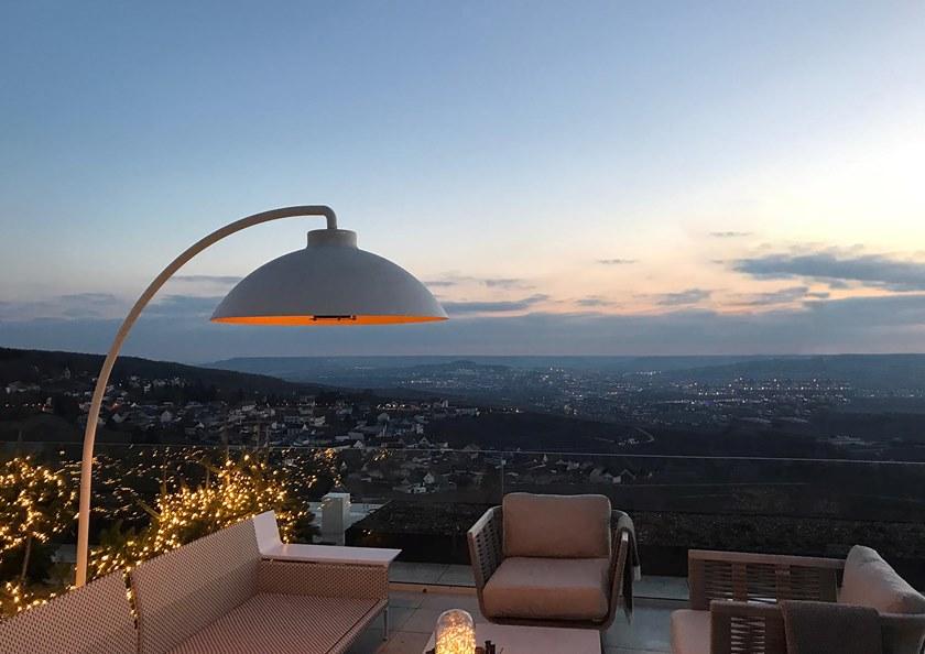 HEATSAIL DOME Уличный обогреватель инфракрасный с освещением напольный. - Вид №3