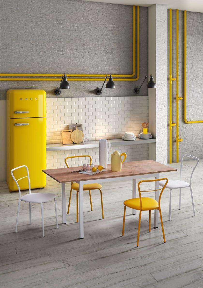 Natisa Металлический стол и столешница из меламина sun-id-1387293 - Вид №3