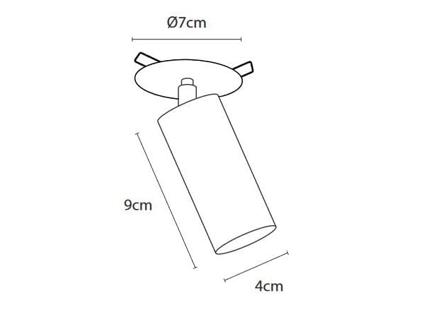 Регулируемый потолочный светильник из латуни Authentage Lighting Lit ARCH-00003608