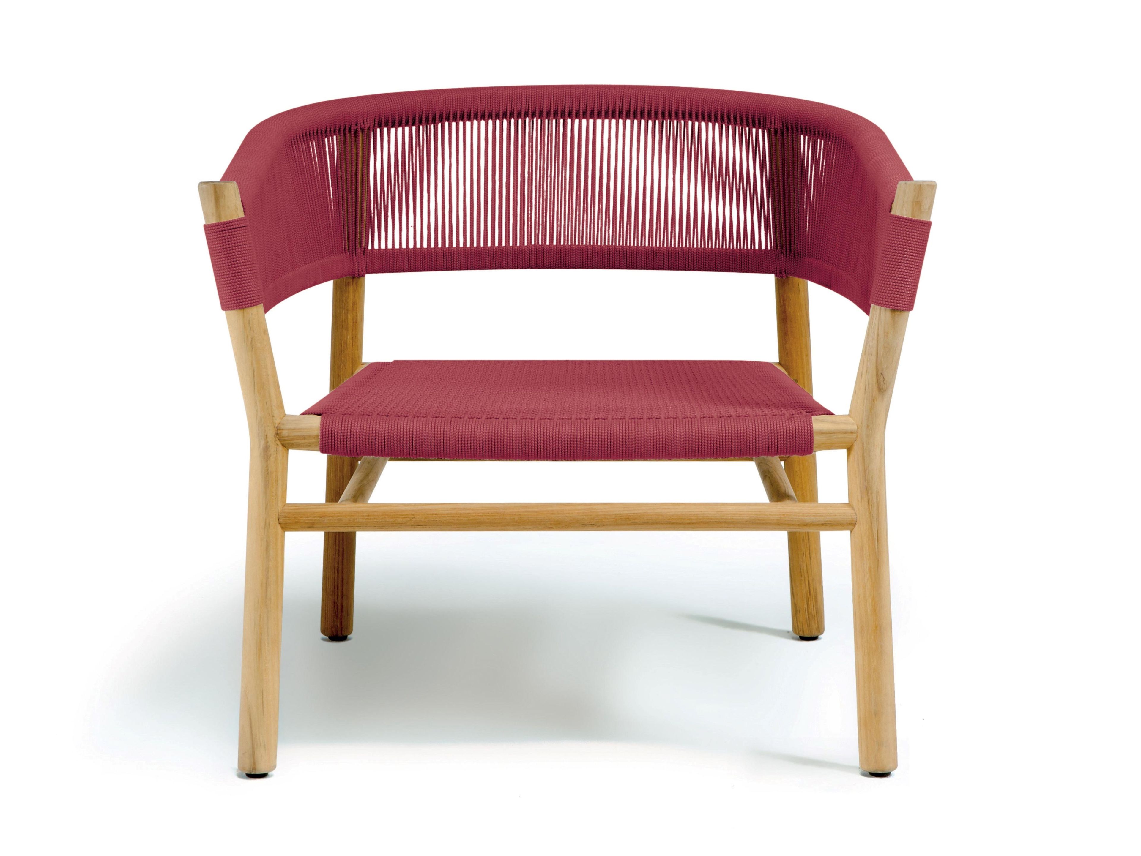 Веревочный садовый стул с подлокотниками Ethimo ARCH-00076587 - Вид №22