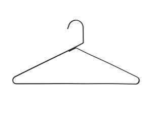 Стальная вешалка