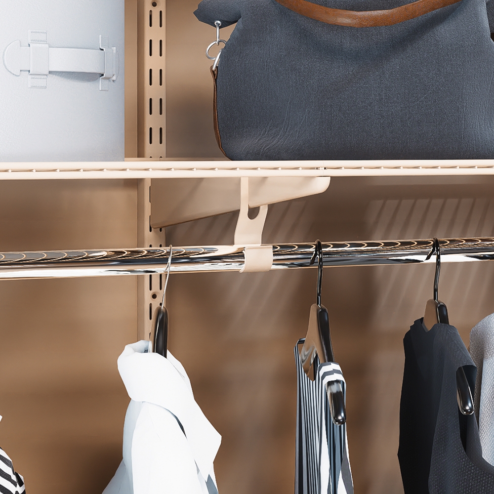 Кронштейн для перекладины , 30x30x100 мм, магнолия LJPS0417 Public Steel Россия  - Вид №4