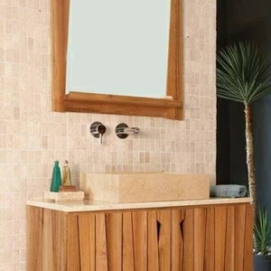 FLW001 Накладная раковина на столешницу  овальная BATi BALi