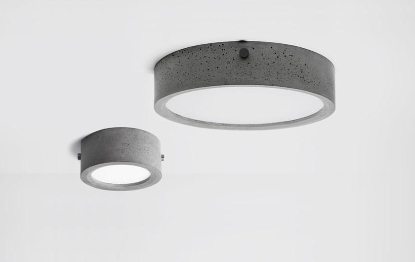 Bentu Design Светодиодный потолочный светильник из бетона  C125153- c125151  - Вид №5