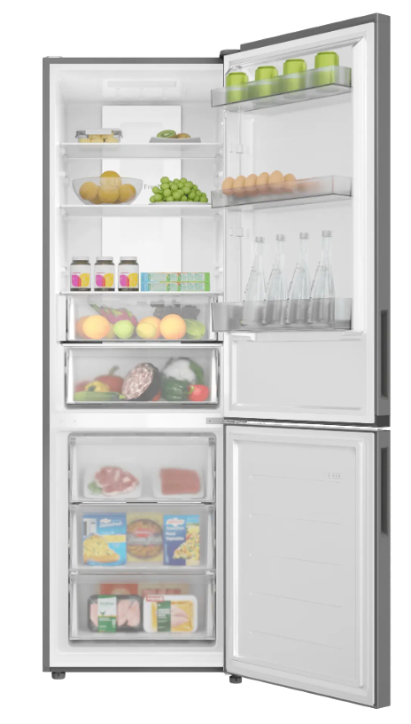 9248214 Холодильник с морозильником   Candy CFN6185SDC серебристый STDN-0058004 - Вид №2