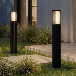 Фонарный столб без источника света Kreaforta Bacoor 50 см цвет черный