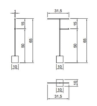 Держатель рулона / держатель для полотенец Antoniolupi BIVIO ARCH-00037540 - Вид №16