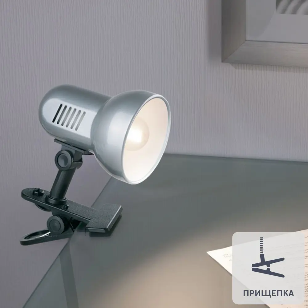 Настольный светильник Camelion H-035 с креплением-прищепкой 82705316 STLM-0034506