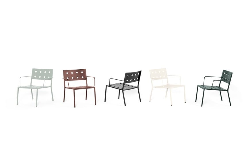 Стул для сада с порошковым покрытием с подлокотниками Hay балкон ARCH-00052849 - Вид №9