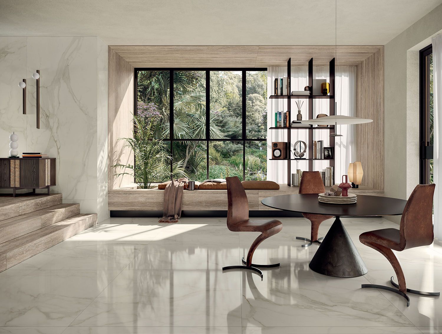 Керамогранит / напольное покрытие из ламинированного керамогранита с мраморным эффектом COTTO D'ESTE Starlight ARCH-00115585 - Вид №2