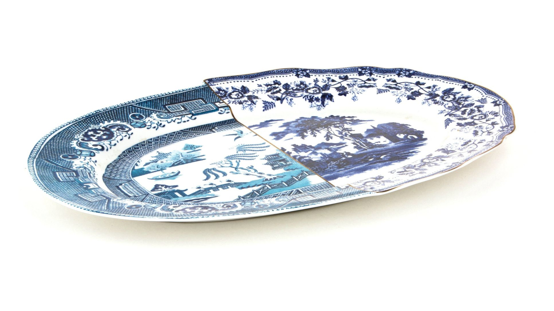 10671850 Seletti Блюдо Seletti Гибрид.Диомира 37x24,8см Фарфор  - Вид №1