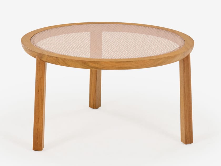 Круглый стол из тикового дерева YAAZ Sini ARCH-00126537