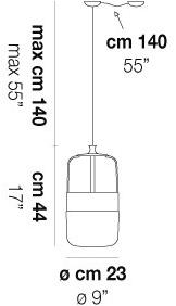 Vetreria Vistosi Подвесной светильник Futura sun-id-1473238 - Вид №8