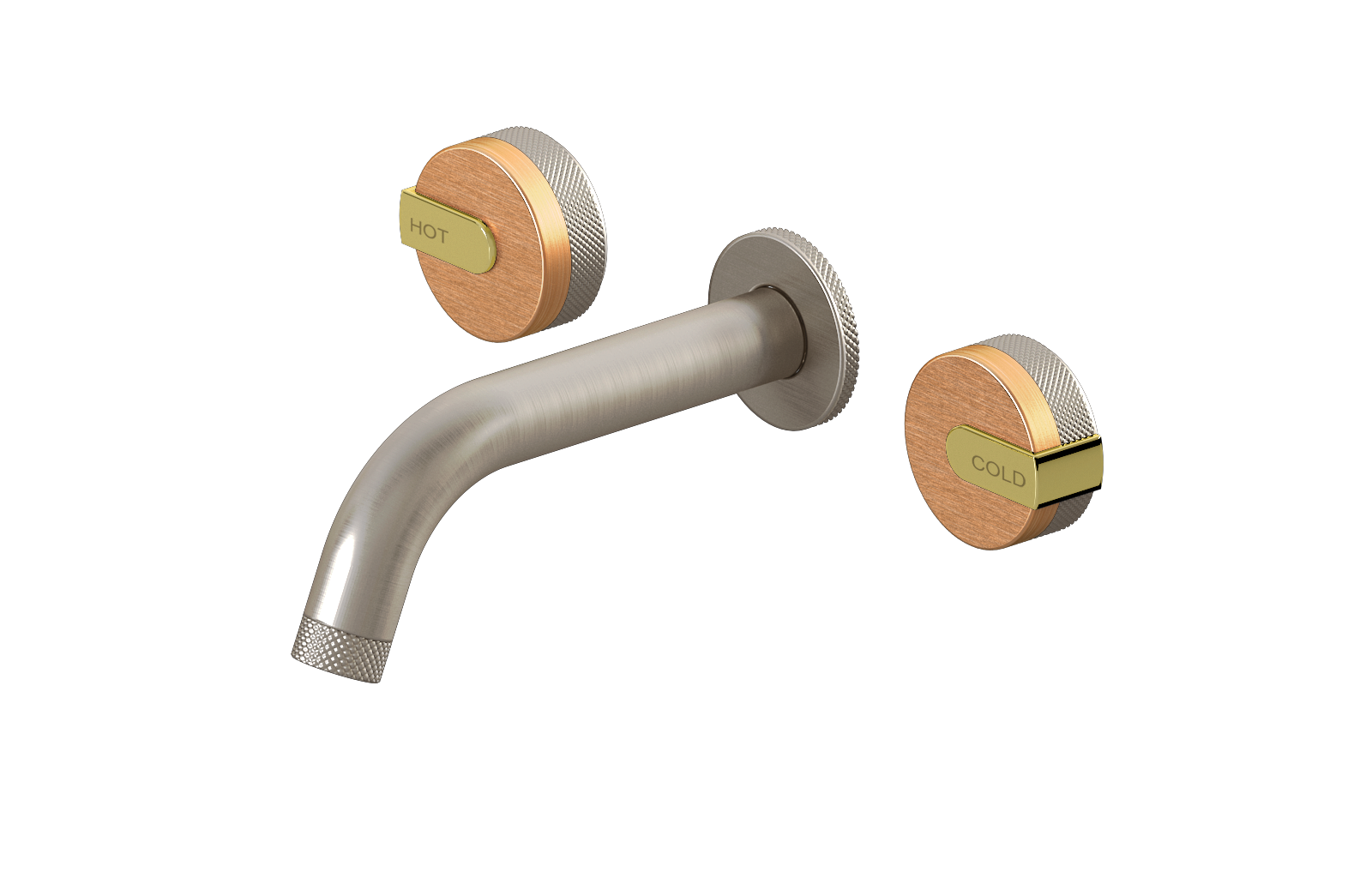 E-11530-R1BRG-L1PB-BNi Смеситель для умывальника из 19,1см носикем (внешняя часть) GRAFF MOD+