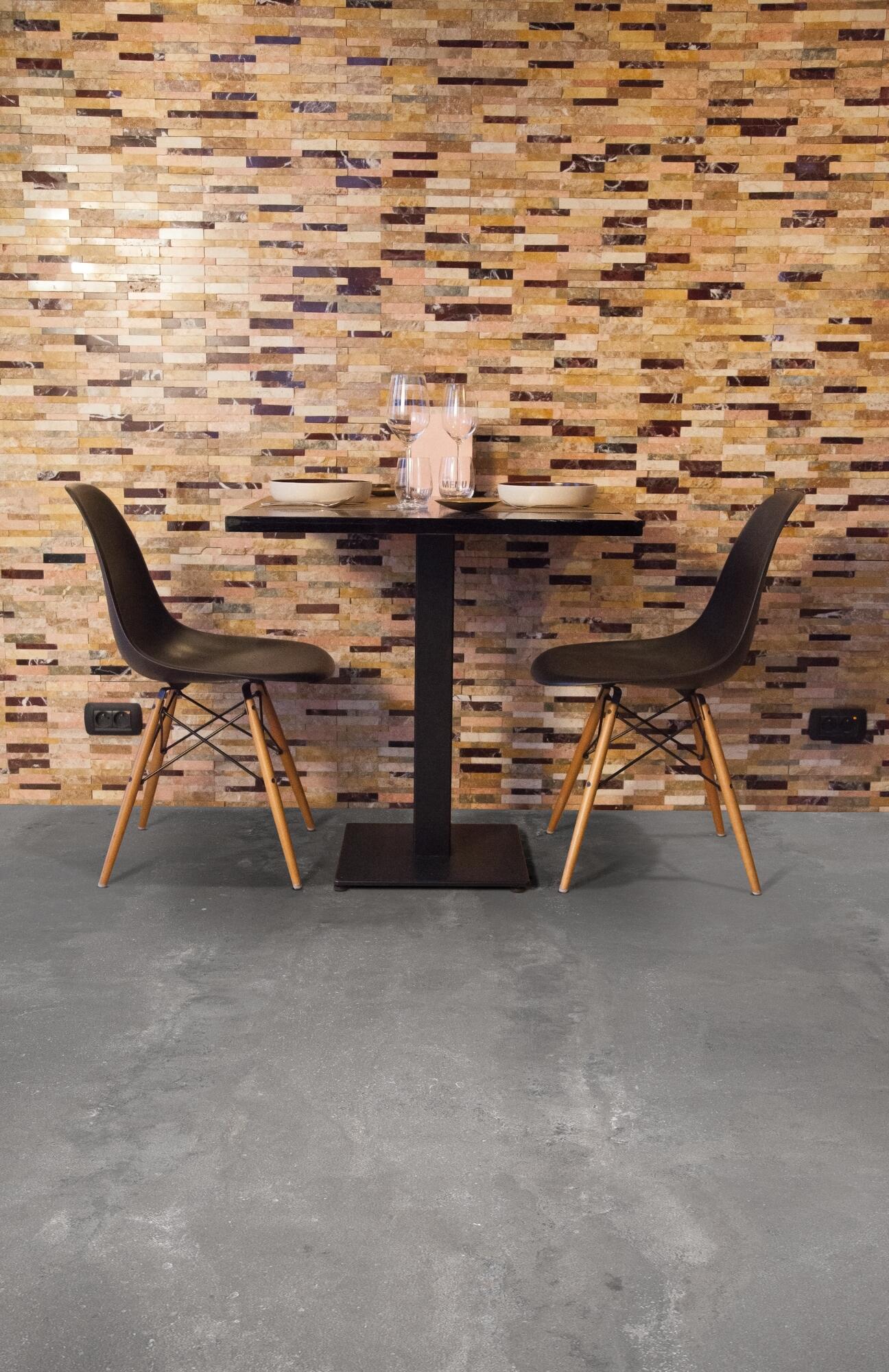 Противоскользящий виниловый пол с эффектом цемента BEAUFLOR Resitex ARCH-00134368 - Вид №1