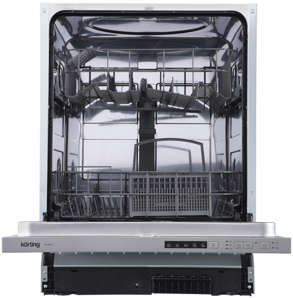 KDI 60110 Встраиваемые посудомоечные машины / ширина 60 см, 13 комплектов,5 программ,a+,2 корзины Korting Santreyd  - Вид №1