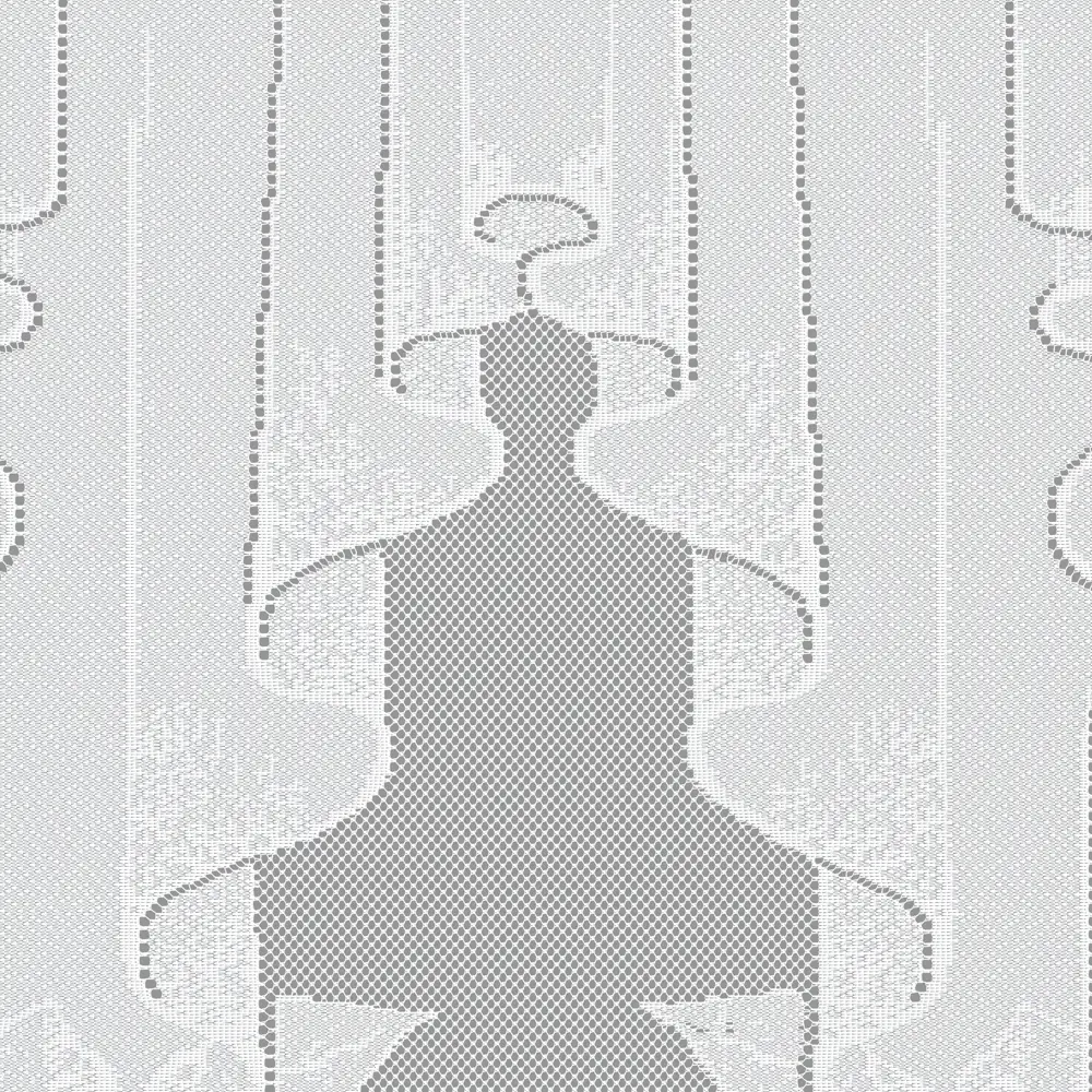 Santreyd Занавеска для кухни Листопад 170×160 см - элегантная белоснежность 13759884 STLM-0003747 - Вид №3