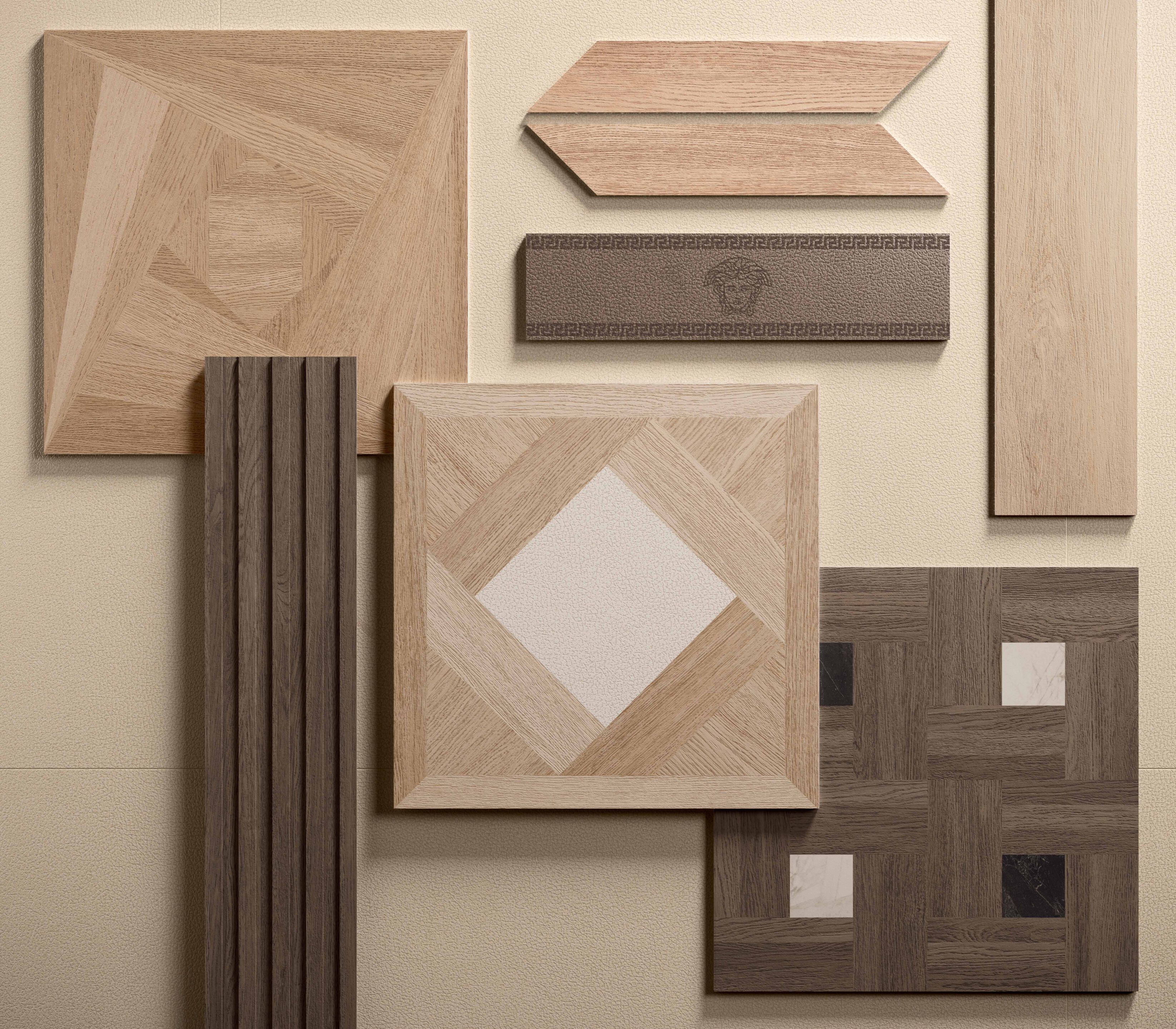 Пол из керамогранита под дерево Versace Ceramics Leatherwood ARCH-00004242