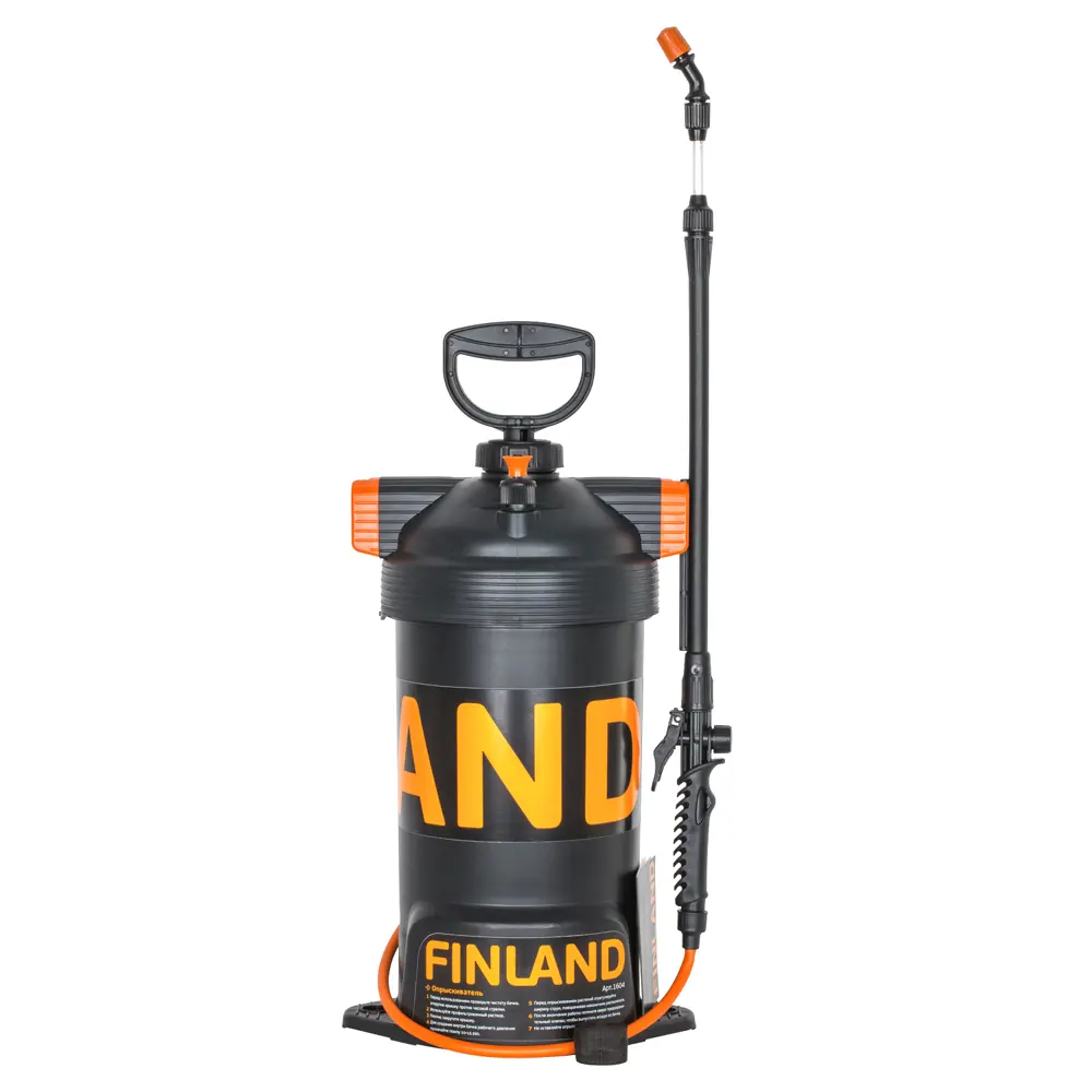Опрыскиватель садовый плечевой Finland 1637 7 л цвет черный STLM-2028448
