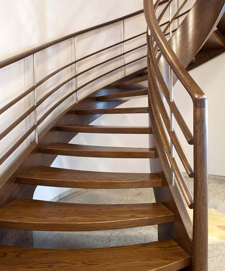 Винтовая лестница в классическом стиле Siller Treppen AMSTERDAM ARCH-00053359 - Вид №3