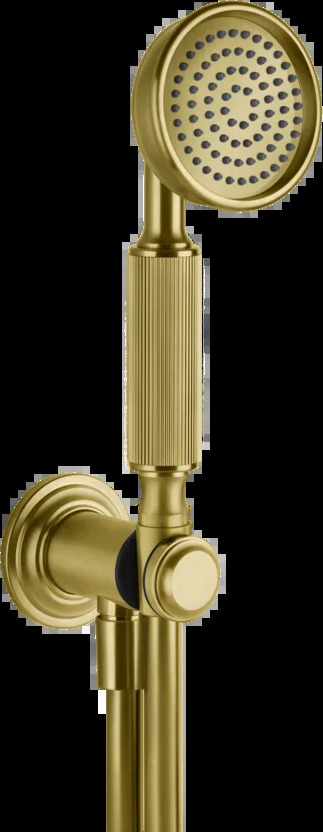 Душевой набор 65123 716 Gessi Venti20 PVD С ЗОЛОТОЙ ЩЕТКОЙ