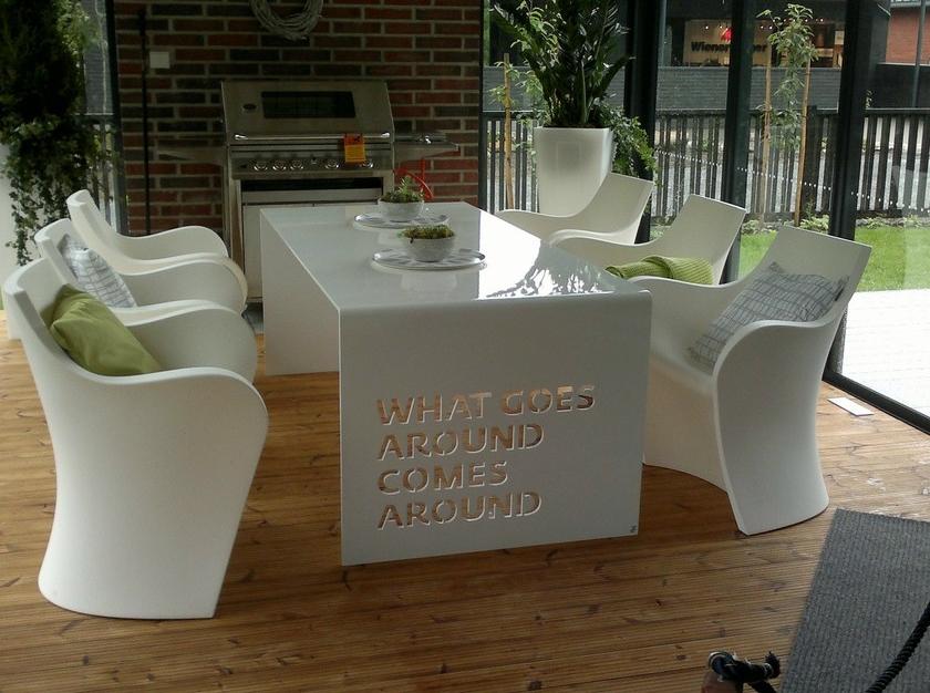 altreforme Прямоугольный алюминиевый стол Officina sun-id-1430826 - Вид №13