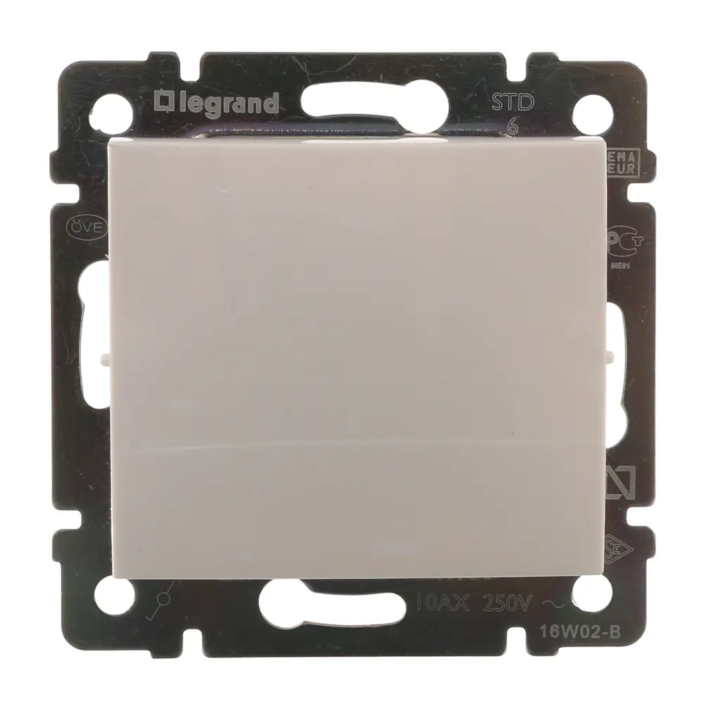 Переключатель Legrand Valena Classic одноклавишный белый для скрытого монтажа 10319824 STLM-0000424