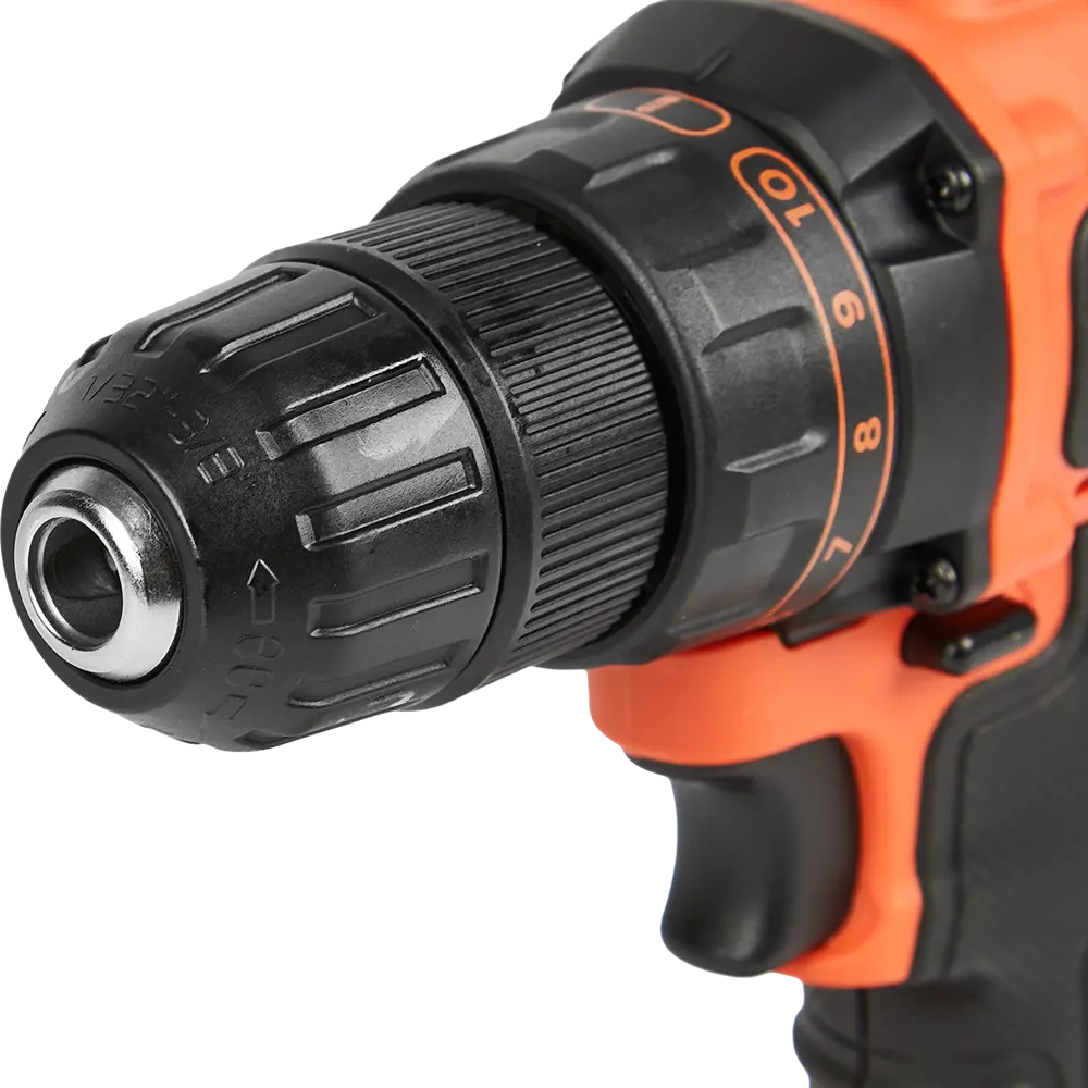 Дрель-шуруповерт аккумуляторная Black&Decker BDCDD186KB, 18 В Li-ion 2x1.5 Ач BLACK + DECKER STLM-2172039 - Вид №4