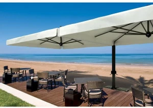Scolaro Parasol Двойной квадратный зонт с боковой опорой Alu