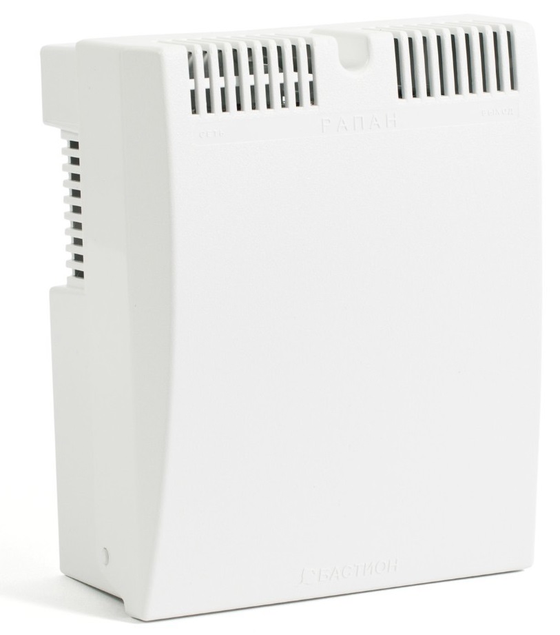 RAPAN-40P power supply 12v 4a plastic case for 1х7 ah battery protection Бастион 