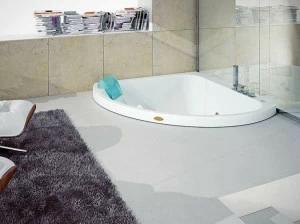 Jacuzzi® Встраиваемая угловая ванна с гидромассажем Aquasoul