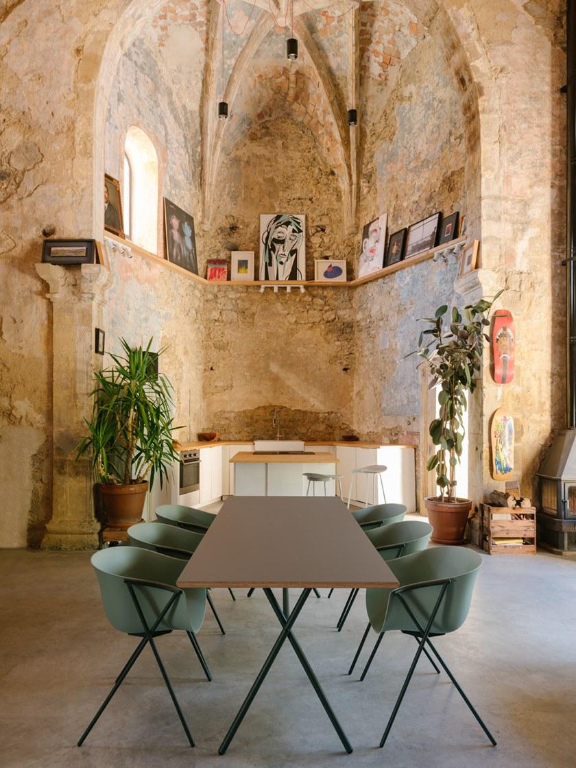 ONDARRETA Высокий табурет из полипропилена Ant sun-id-1423630 - Вид №16