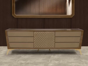 Tonino Lamborghini Casa Кожаный комод Pamplona