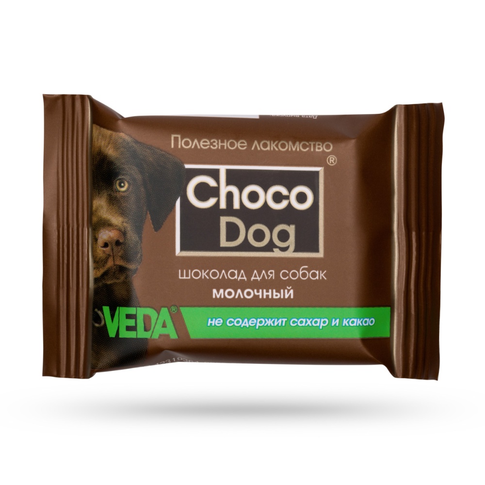 ПР0059074 Лакомства для собак Choco Dog шоколад молочный 15г ВЕДА 