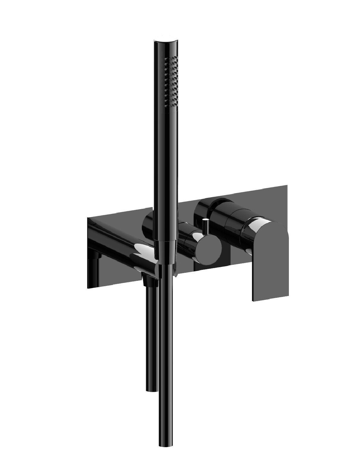 Однорычажный смеситель для душа с ручным душем Rubinetterie Frattini отдельная эстетика ARCH-00087296 - Вид №17