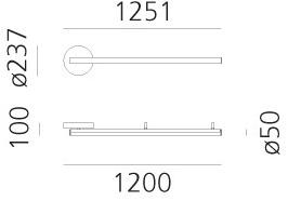 Artemide Линейный световой профиль для стены / потолка Alphabet of light sun-id-1421978 - Вид №1