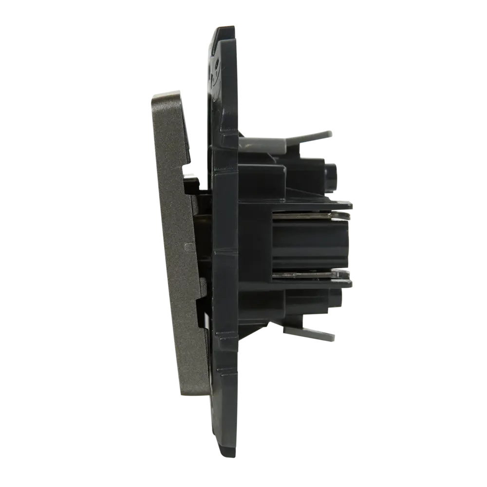 LEXMAN Lilian — одноклавишный выключатель скрытого монтажа в цвете «Титан» 86761710 STLM-1354662 - Вид №2