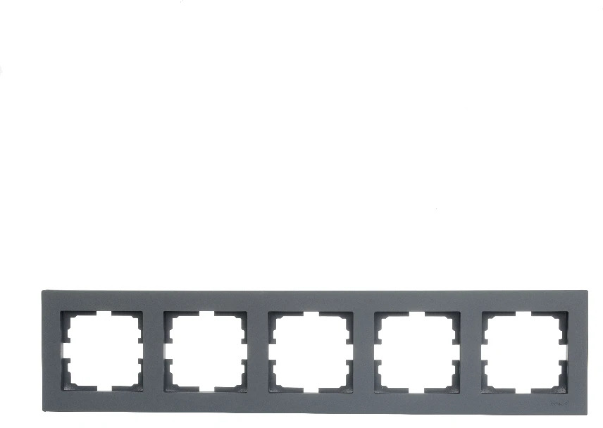 VESNA Рамка 5-я горизонтальная графит